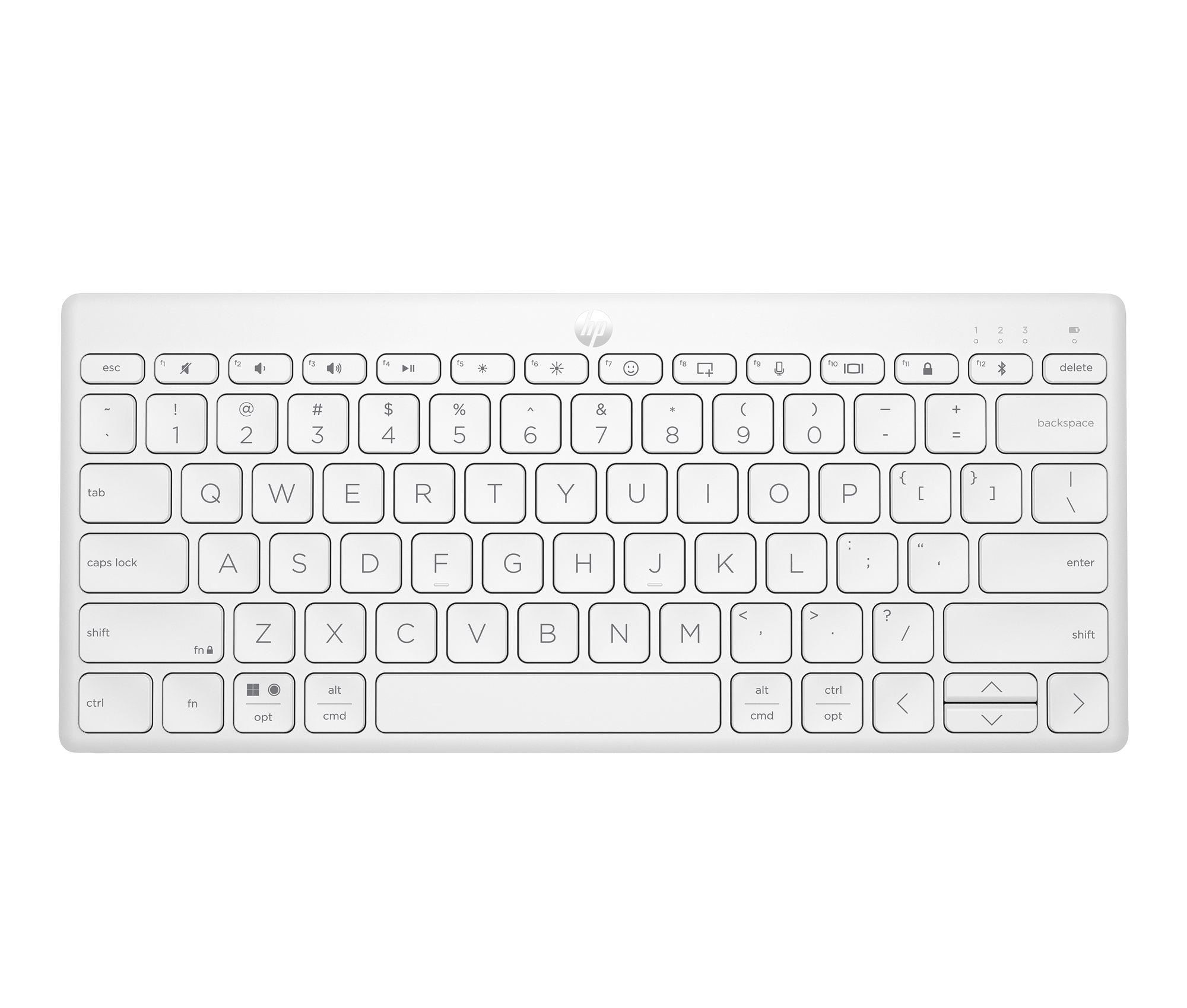 HP 350 WHT Compact Multi-Dev KBD