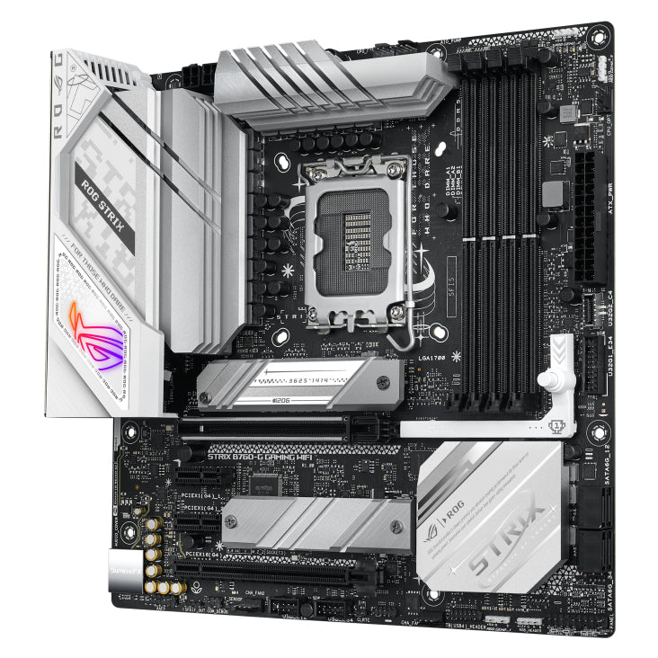 ASUS ROG STRIX B760-G GAMING WIFI LGA 1700 4xDDR5 microATX 4xSATA MB 1xHDMI 1xDP 2xM.2