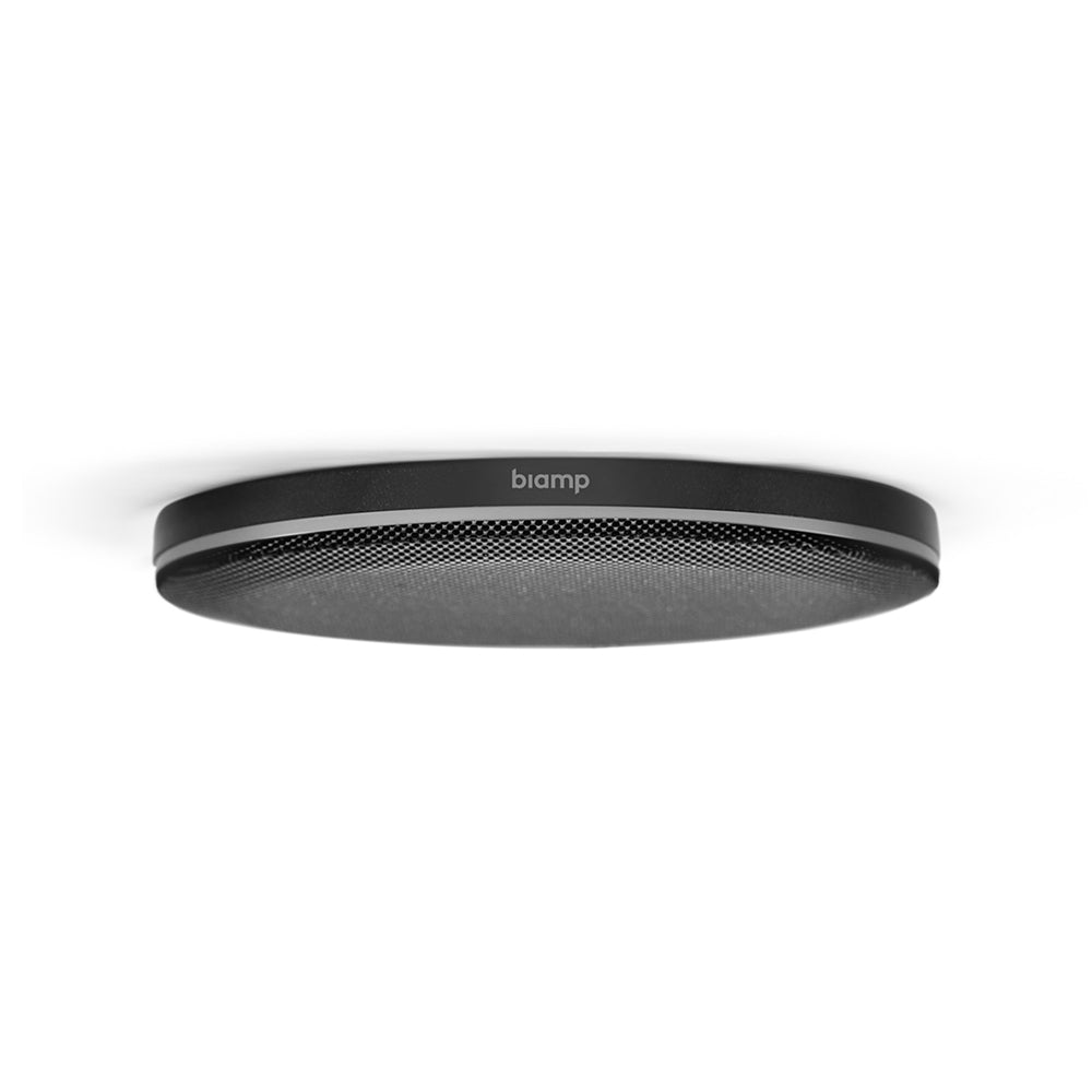 Biamp Expansion AVB lowprofile ceiling microphone for use in Tesira systems