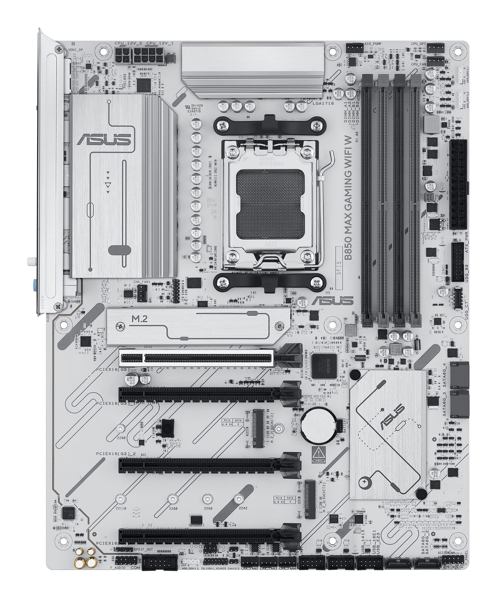 ASUS B850 MAX GAMING WIFI W AM5 MB 4xDDR5
