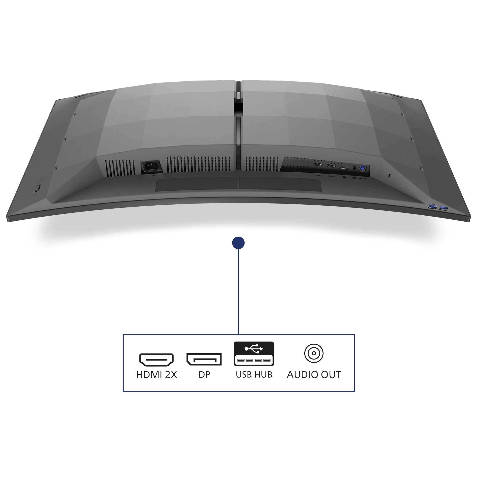 PHILIPS 34M2C6500 34p OLED 3440x1440 HDMI Black/Grey
