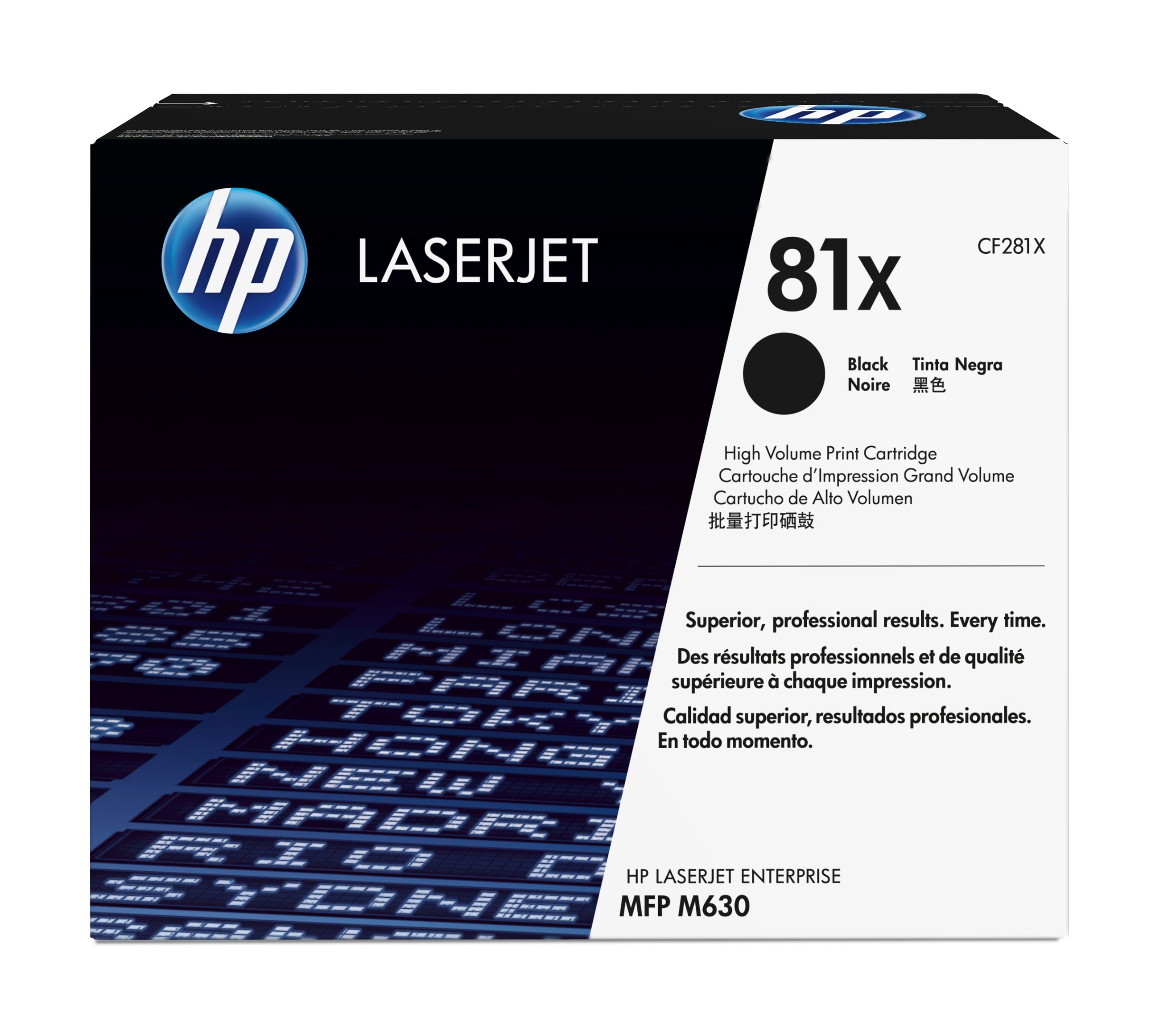 HP 81X original Toner cartridge CF281X black high capacity 25.000 pages 1-pack