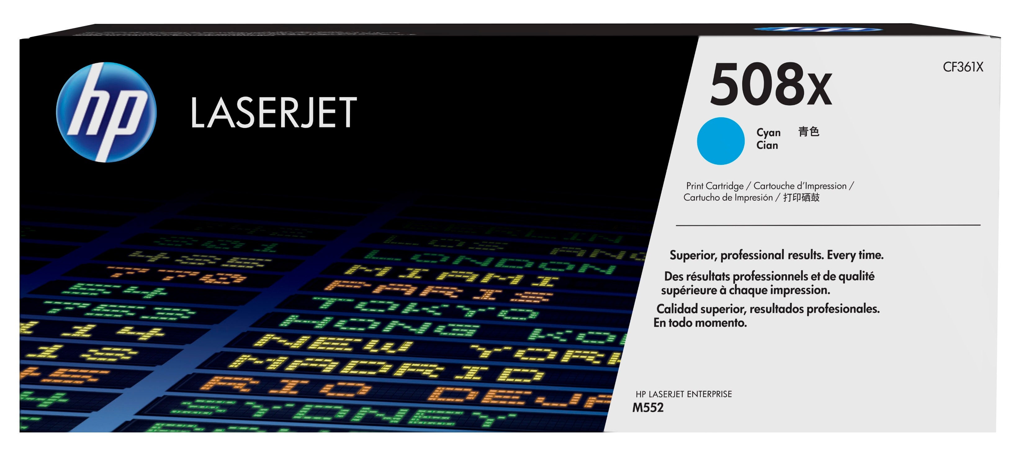 HP 508X original Toner cartridge CF361X cyan 9.500 pages high capacity