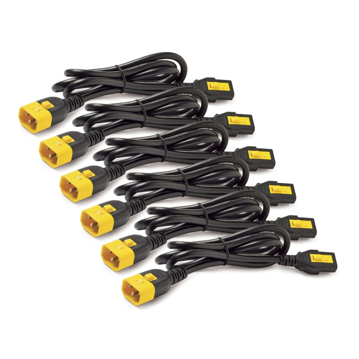 Power Cord Kit 6ea C13 to C14 1.2m Blue