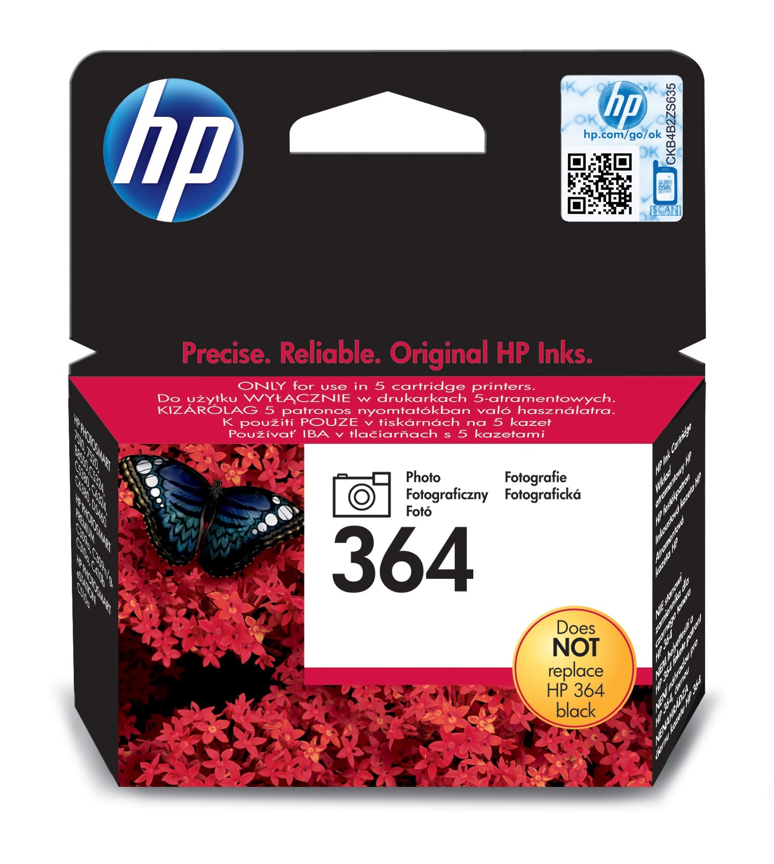 HP 364 - 3 ml - Photo schwarz - original - Original - Ink Cartridge