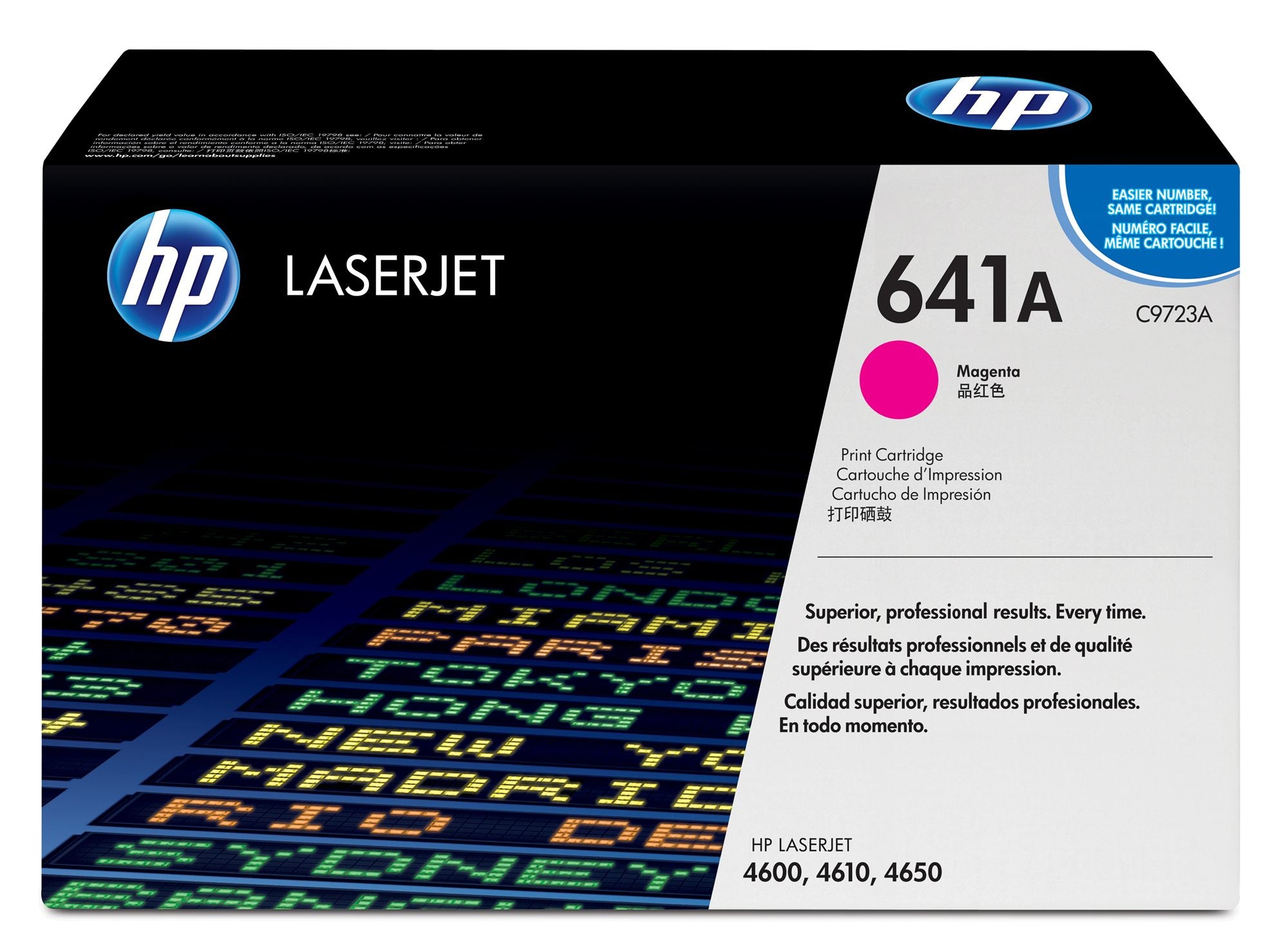 HP 641A Magenta Original LaserJet Toner Cartridge Cartouche de toner 1 piece(s)