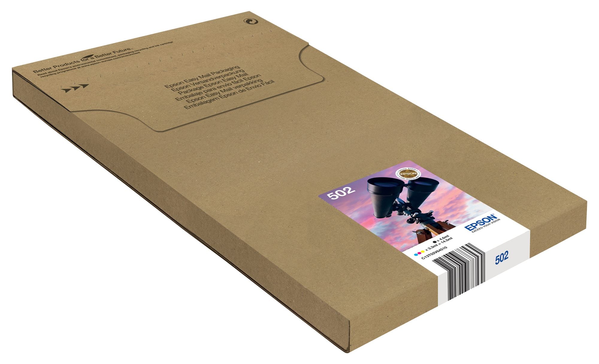 EPSON 1LB Multipack 4-colours 502 EasyMail