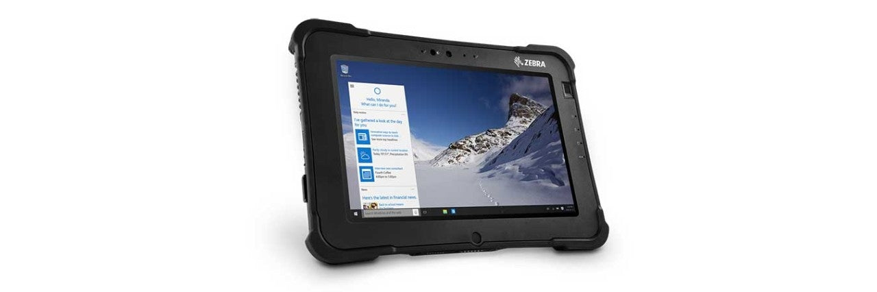 Zebra XSLATE L10 4G 64 Go 25,6 cm (10.1") Qualcomm Snapdragon 4 Go Wi-Fi 5 (802.11ac) Android 8.0 Noir