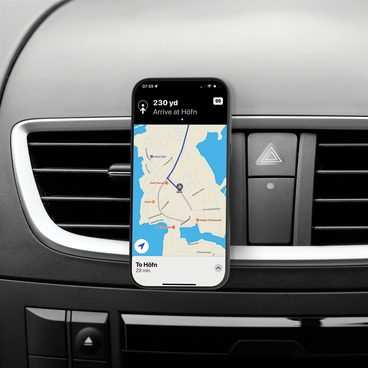 re-charge Car Holder MSFE BLK