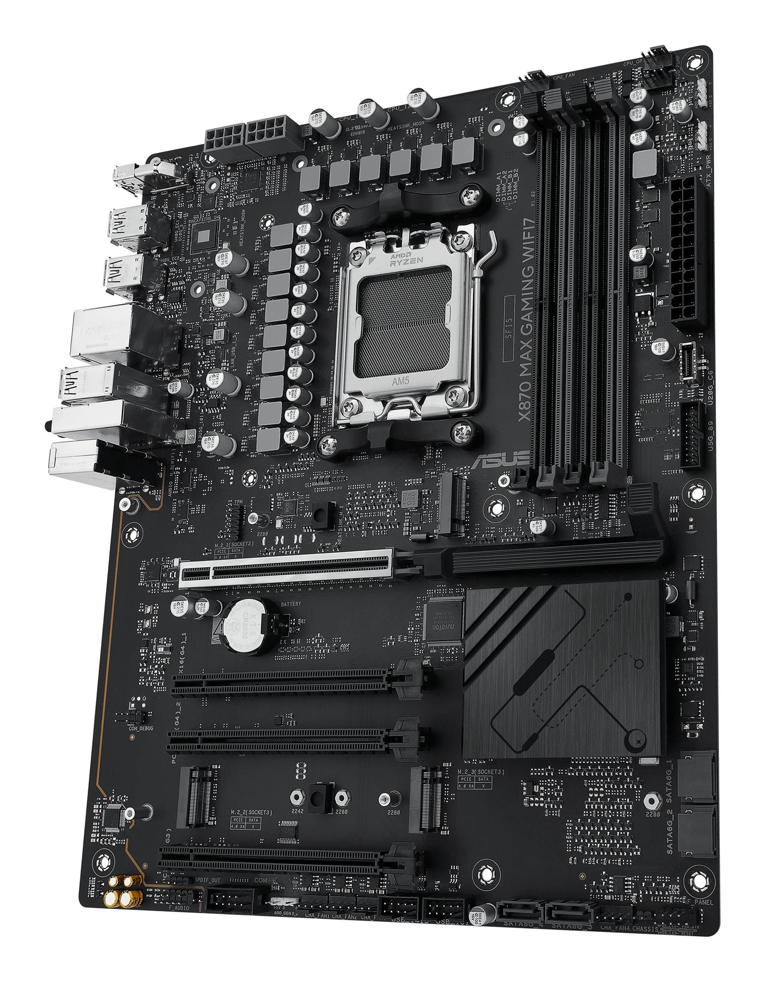 ASUS X870 MAX GAMING WIFI7 AM5 MB 4xDDR5