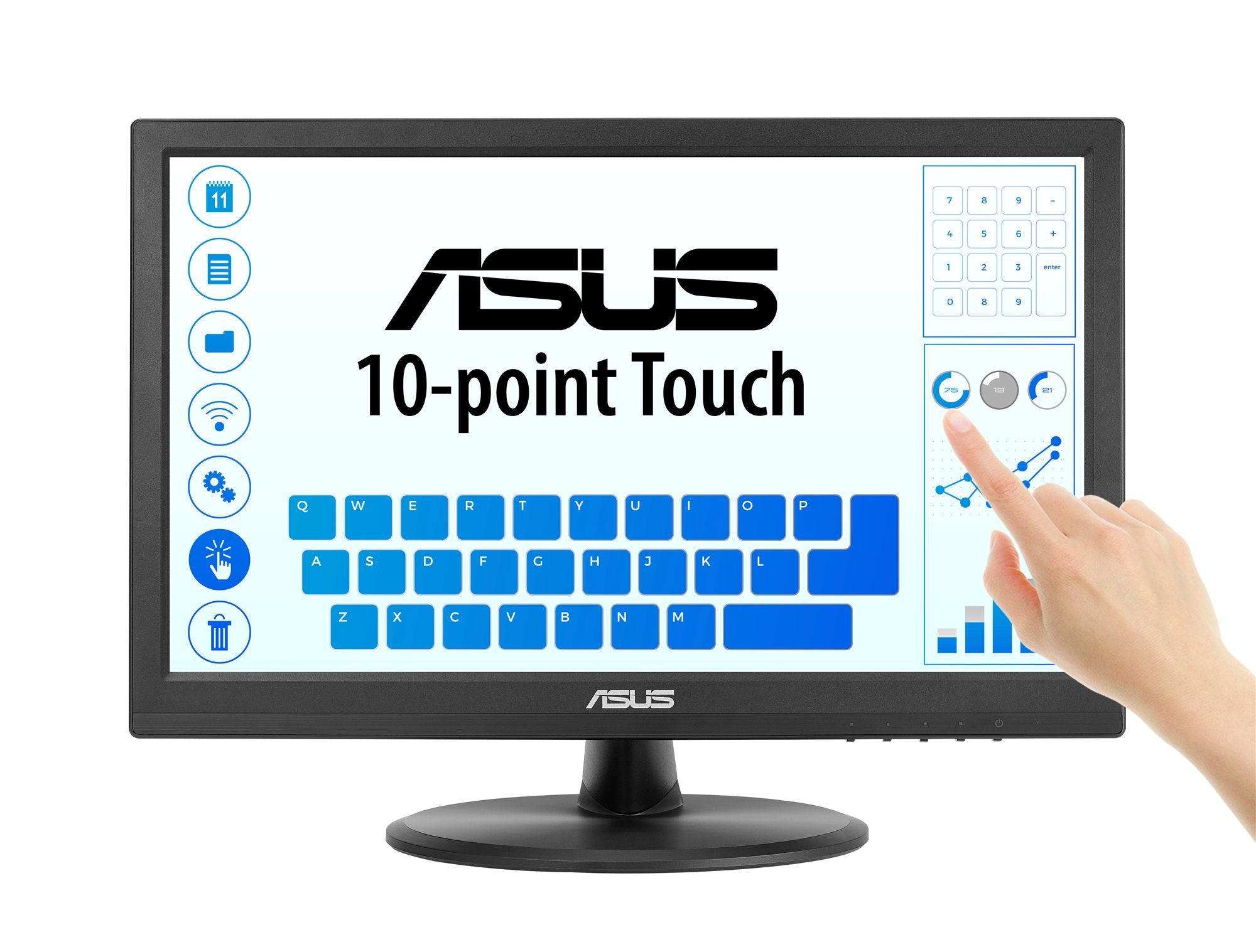 Pantalla tactil 15.6" portatil