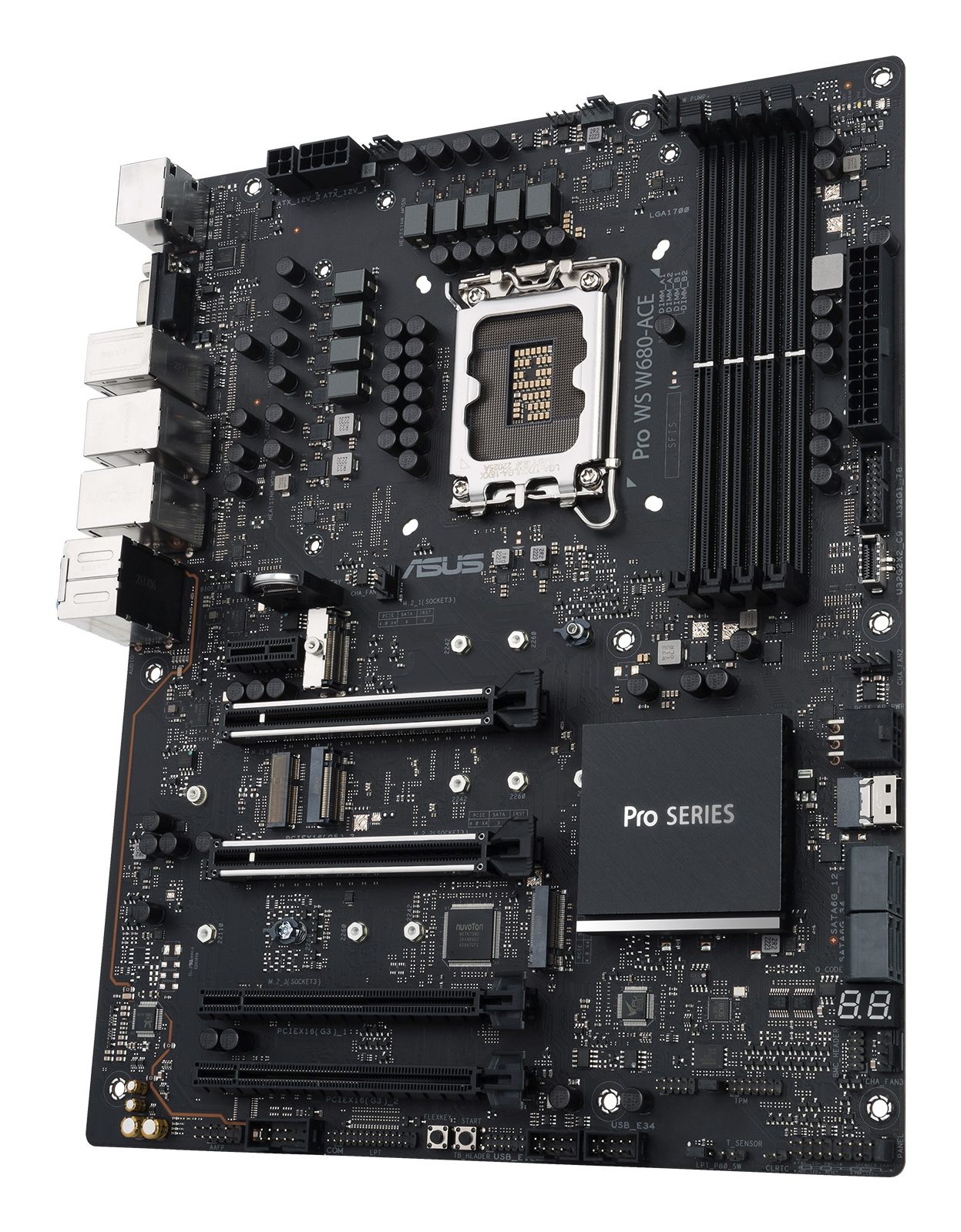 ASUS PRO WS W680-ACE LGA1700 4xDDR5 WS ATX MB 8xSATA 3xM.2