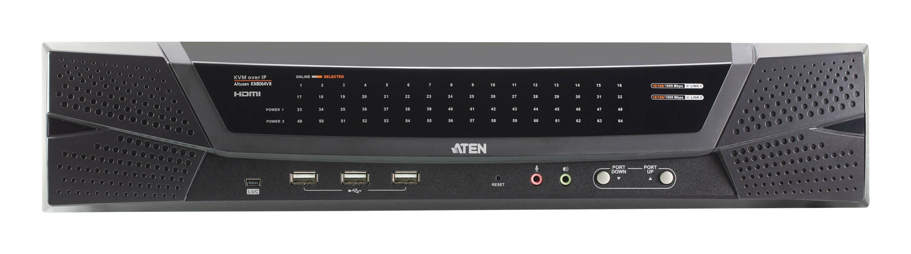 ATEN PREMIUM KN8064vB KVM IP ALTUSEN 64 PORTS 9 Utilisateurs