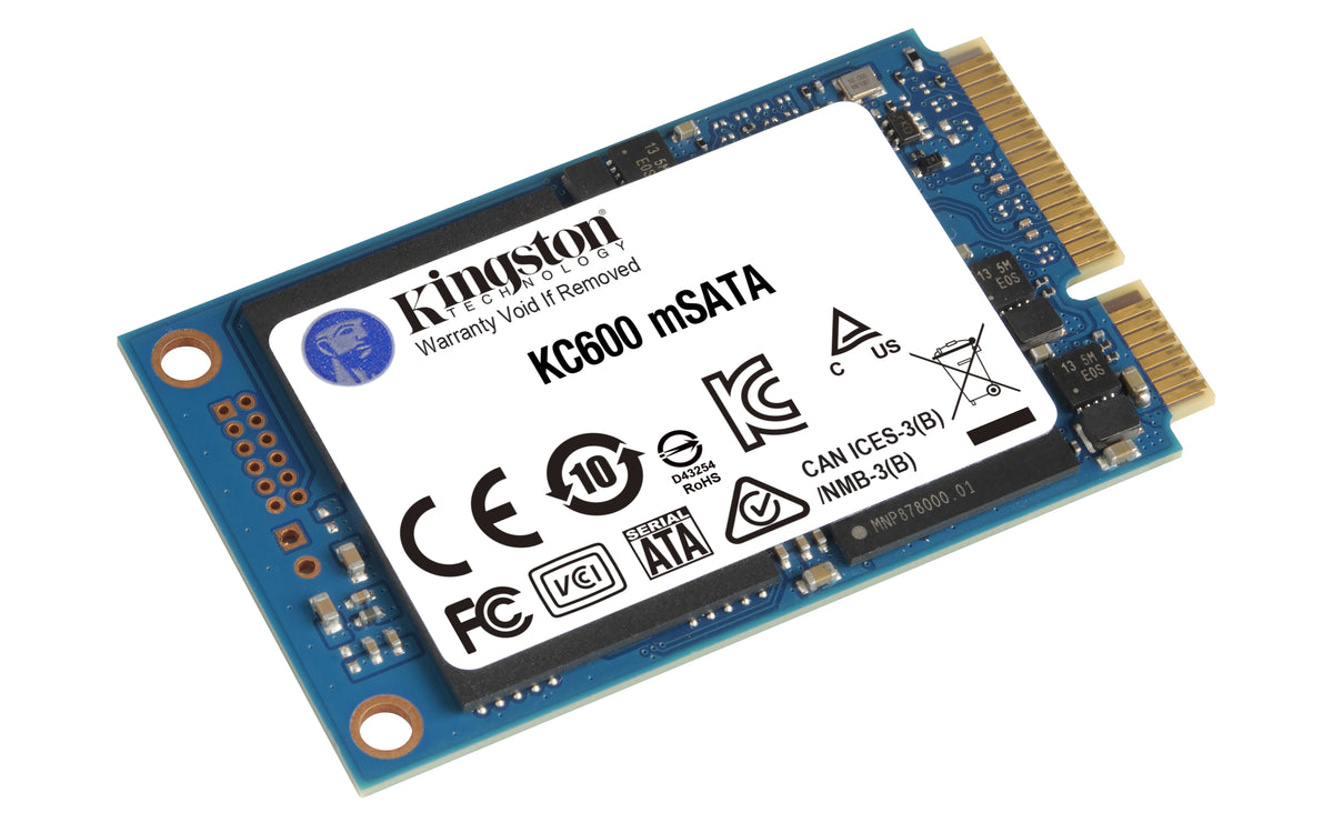 KINGSTON KC600 256Go SATA3 mSATA SSD