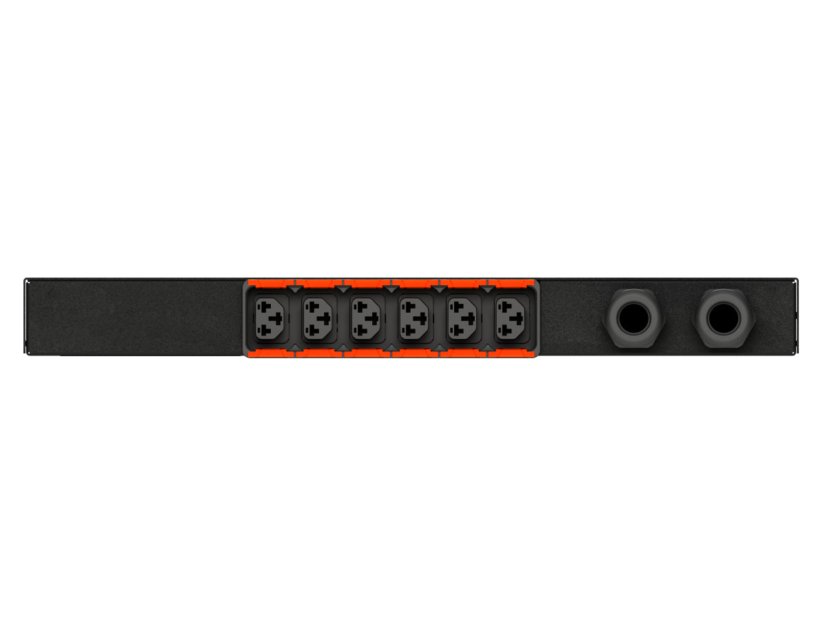Vertiv Geist AGU5M1R5-06CF13-2PS6PS6B211-D unité de distribution d'énergie 6 sortie(s) CA 0U Noir