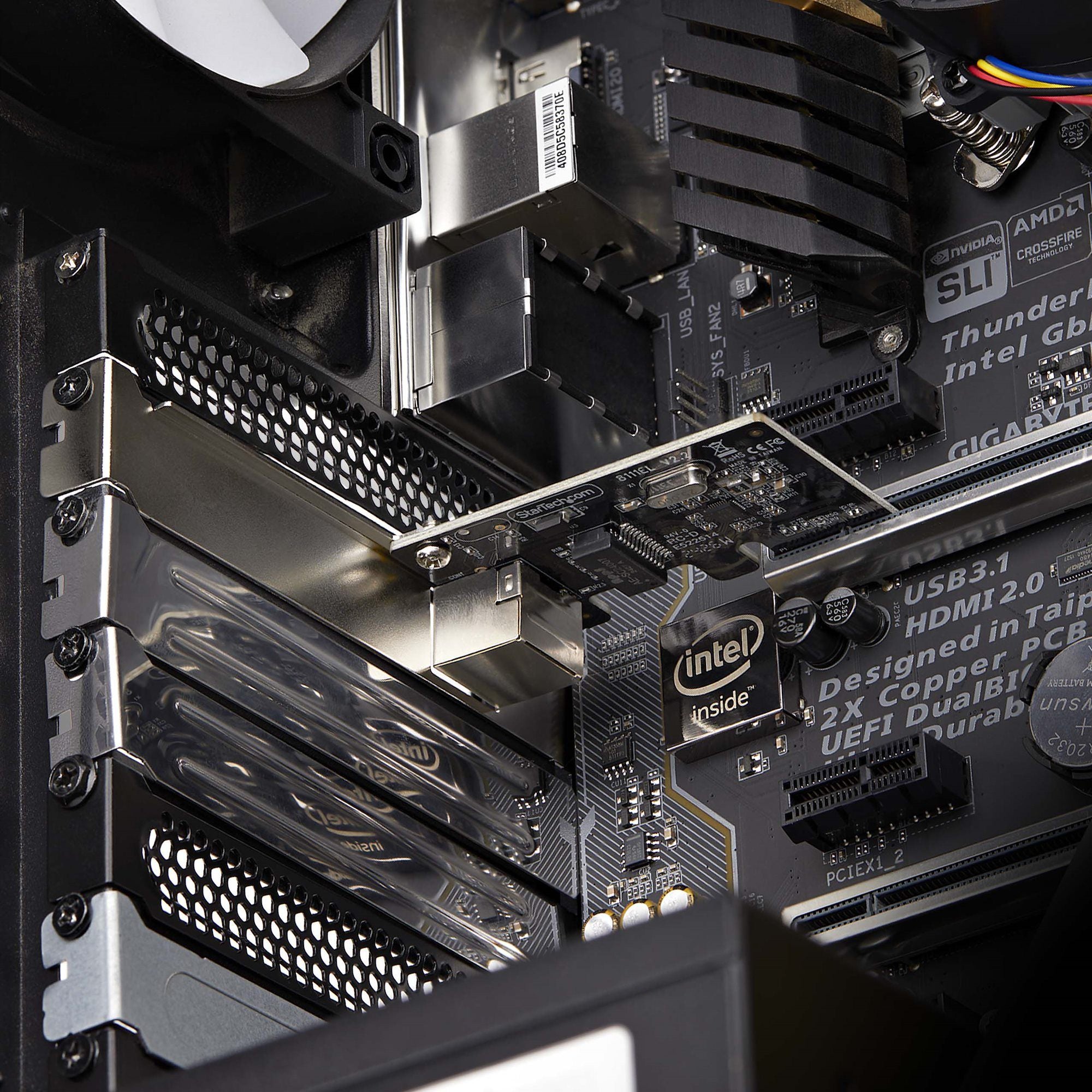 1-Port Gigabit PCIe Network Card TAA
