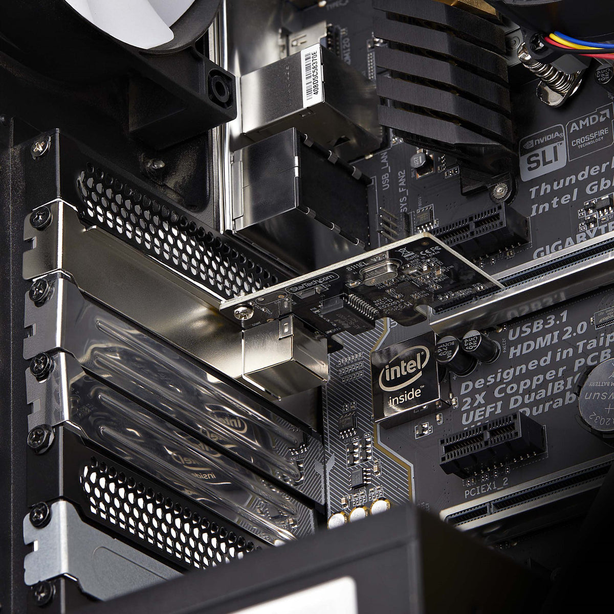 1-Port Gigabit PCIe Network Card TAA