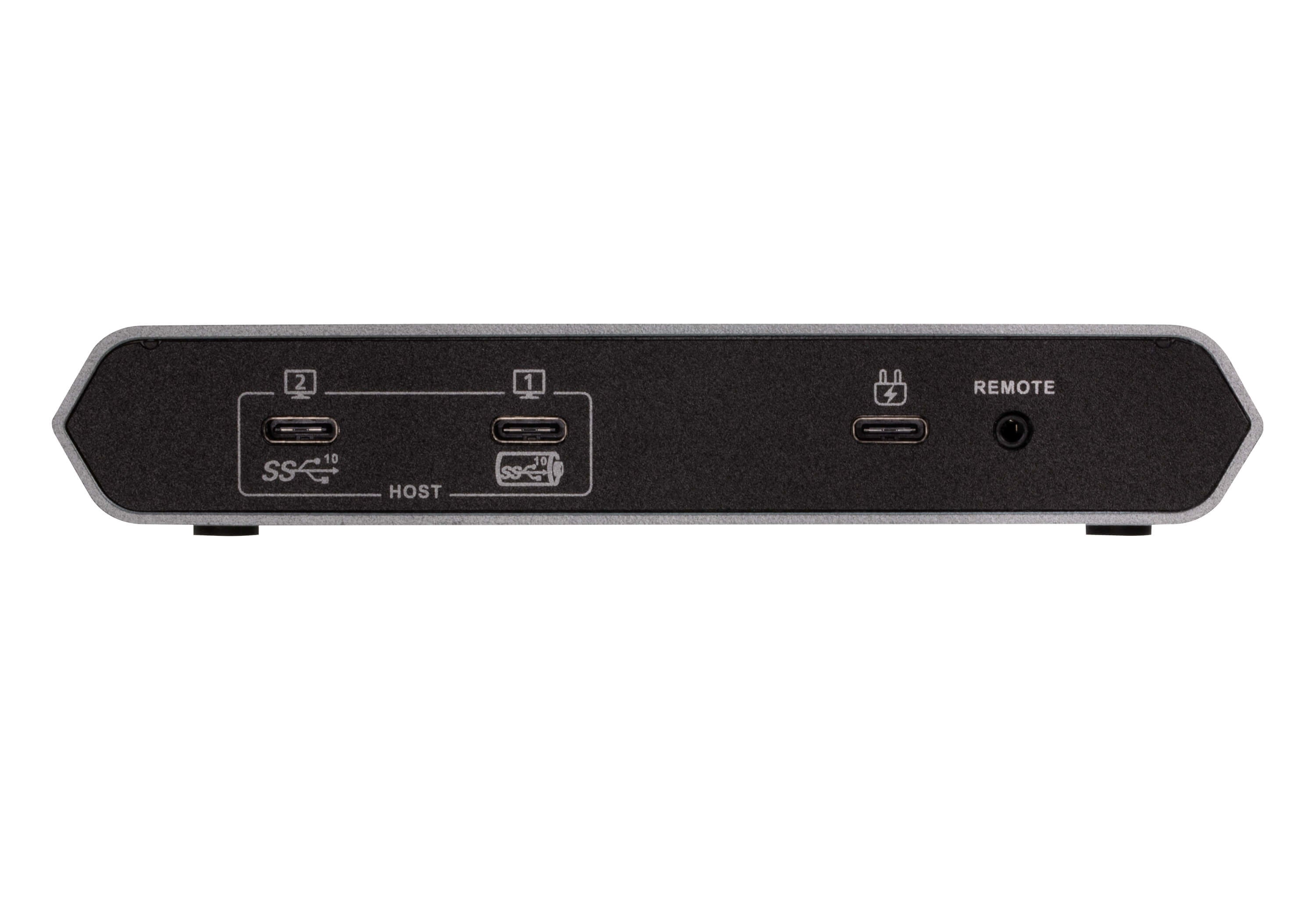 ATEN US3342 commutateur écran, clavier et souris Argent