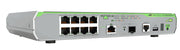Switch L3, 8 x 10/100/1000-T, 1x MGB, 1x SFP+, 1 x PSU