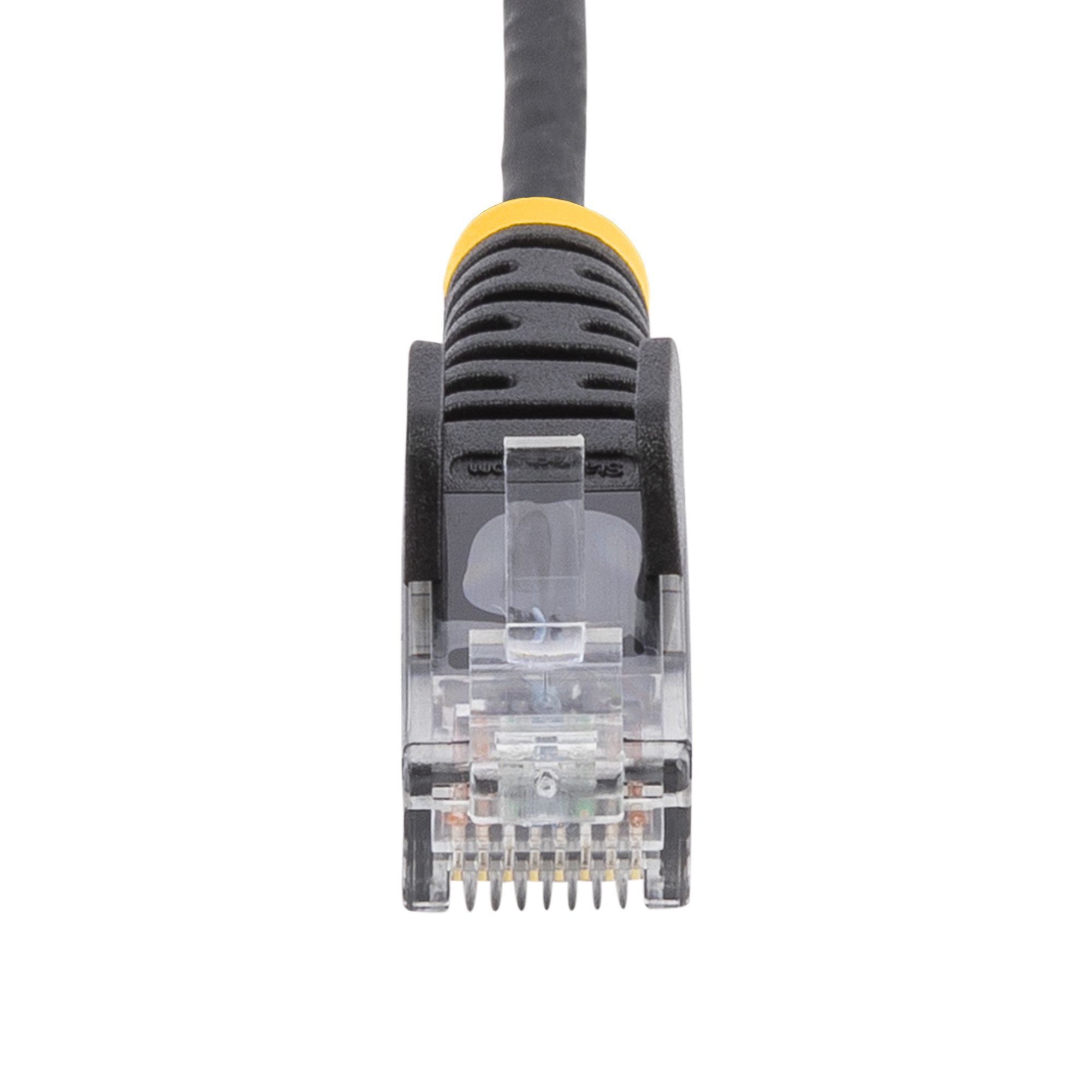 Cable - Black Slim CAT6 Patch Cord 2.5m