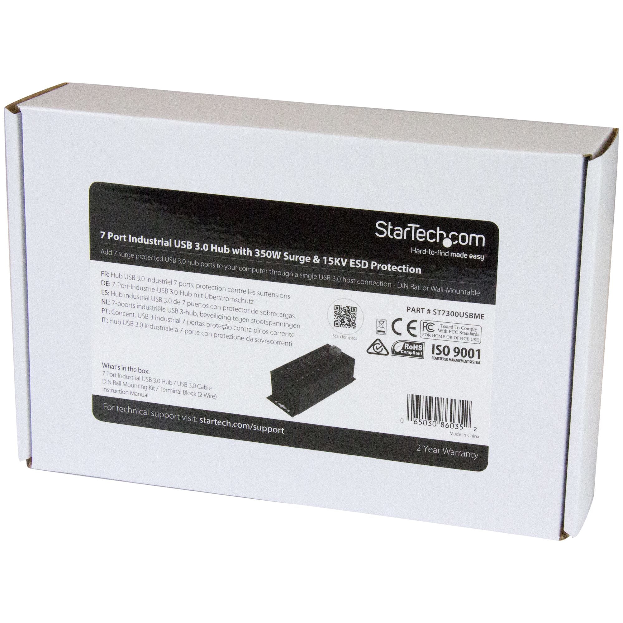 Hub industriale USB 3.0 a 7 porte USB 3