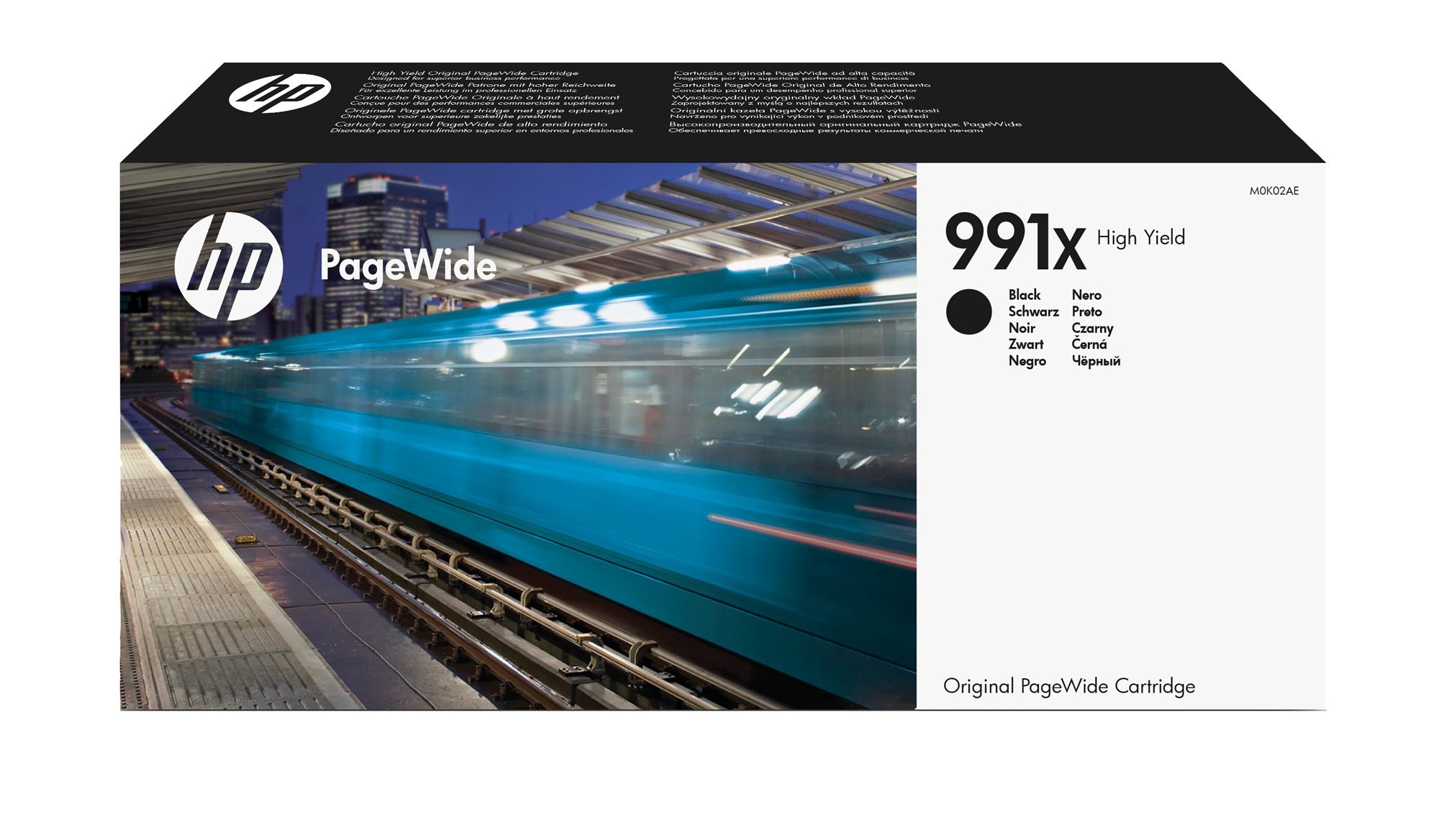 HP original PageWide 991X original Ink cartridge M0K02AE Black