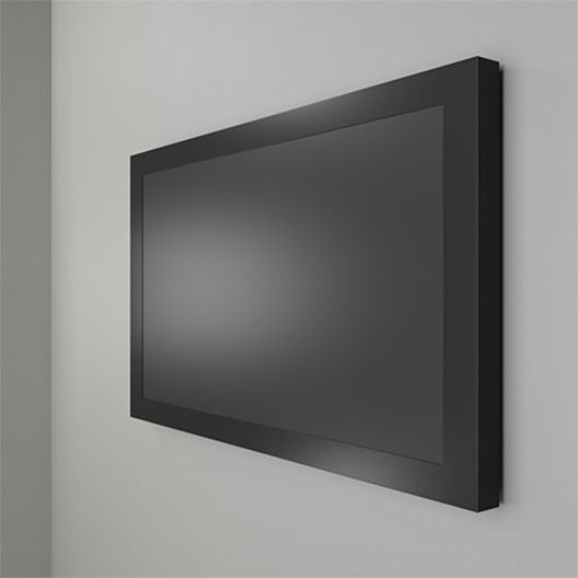 Chief IMPACT ON-WALL KIOSK - 50in LANDSCAPE, BLACK
