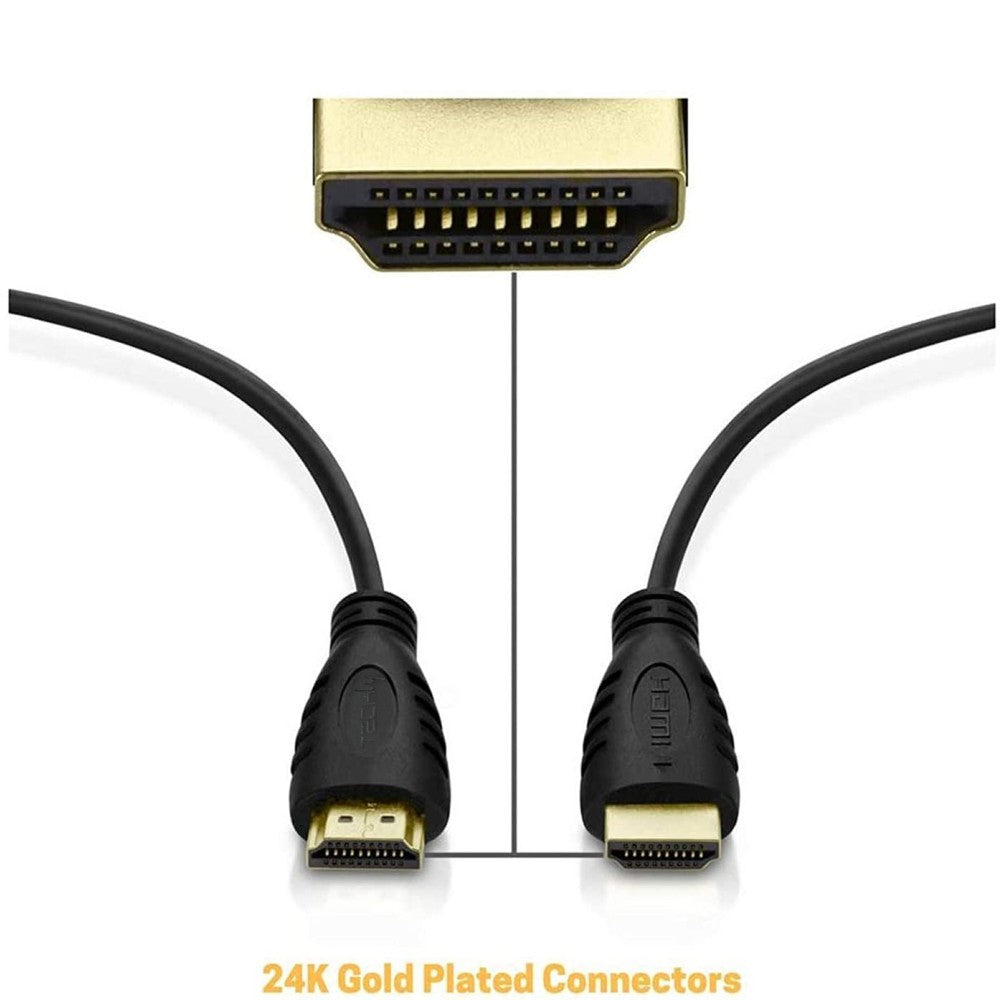 Techly ICOC HDMI2-4-090 Câble HDMI 2.0 4K*60Hz 9m M/M 18Gbps noir