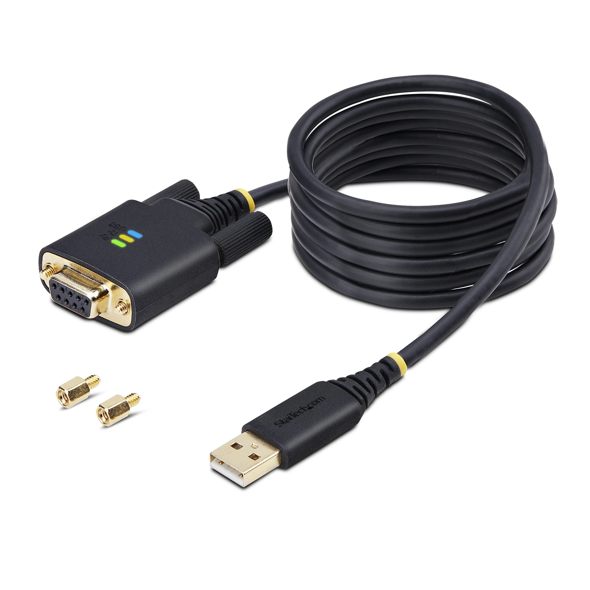 6.6ft/2m USB to Null Modem Serial Cable