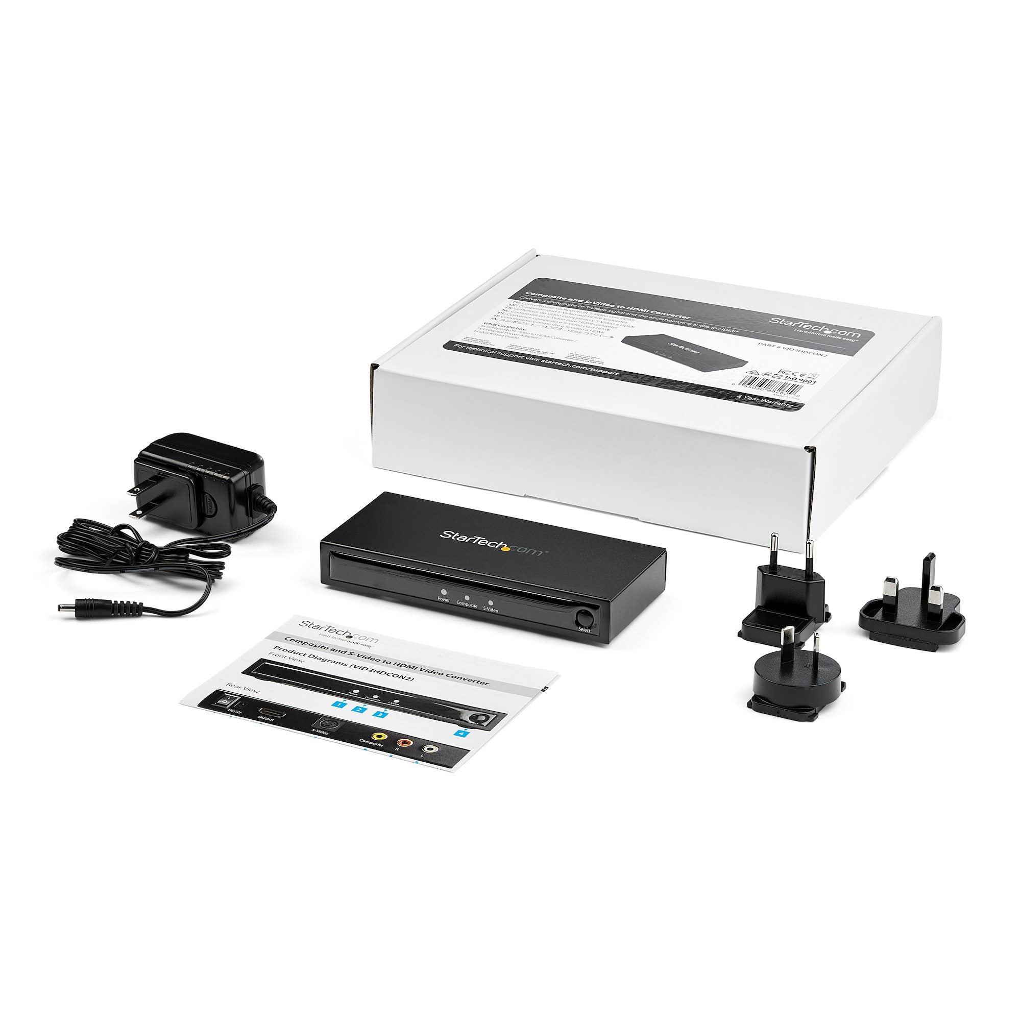 Adattatore Composito o S-Video a HDMI