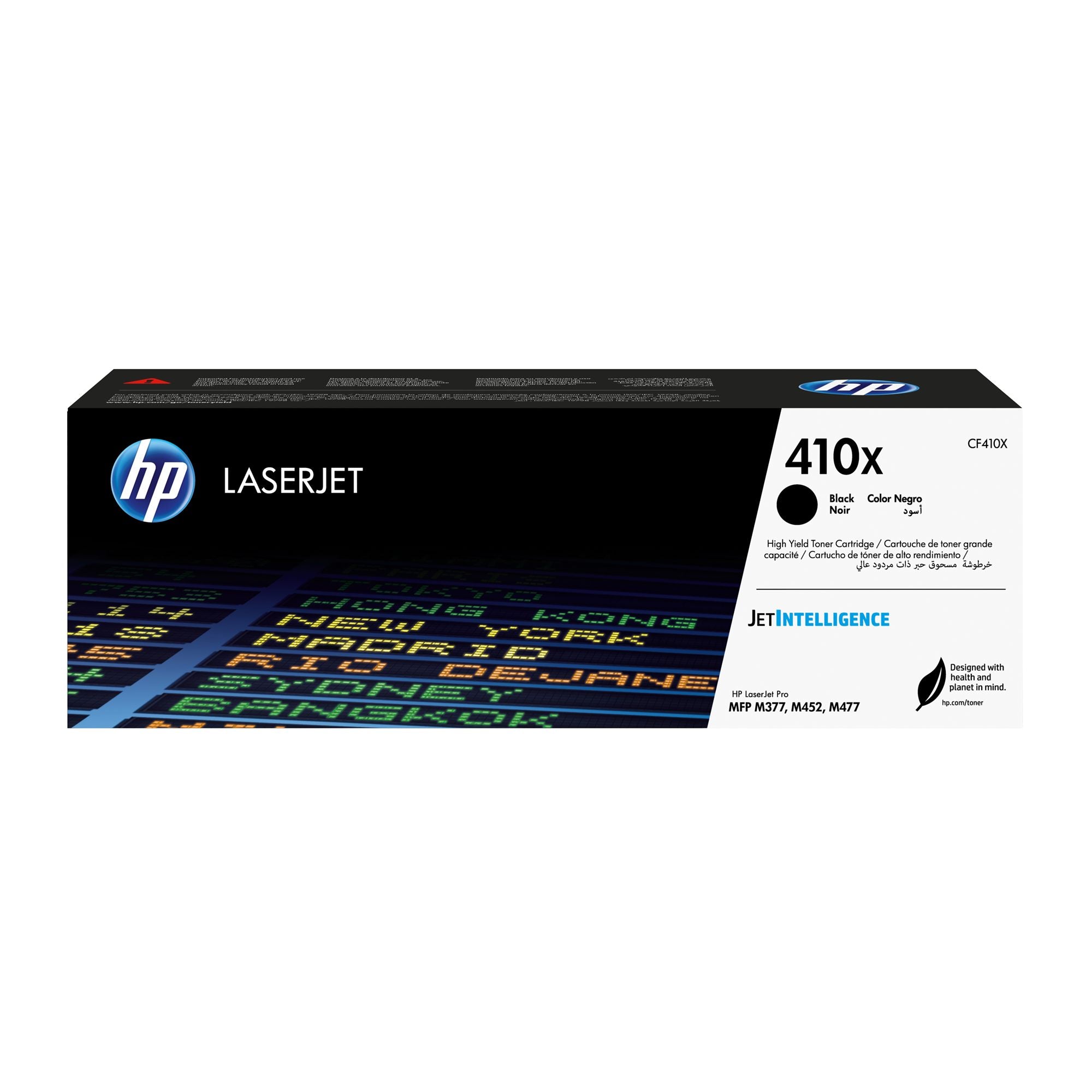 HP 410X original Toner cartridge CF410X black HY
