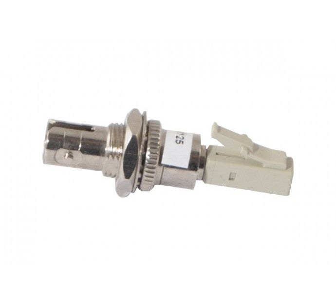 Adaptateur fibre multimode LC male / ST femelle