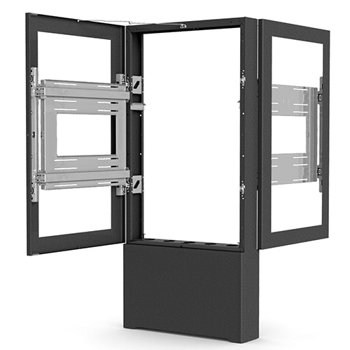 Chief B2B Floor Standing Kiosk Port 55in Black