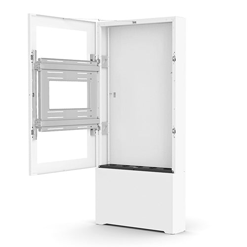 Chief Floor Standing Kiosk Portrait 55in White