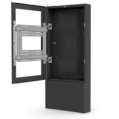 Chief 55in Floor Stand Kiosk Portrait Black