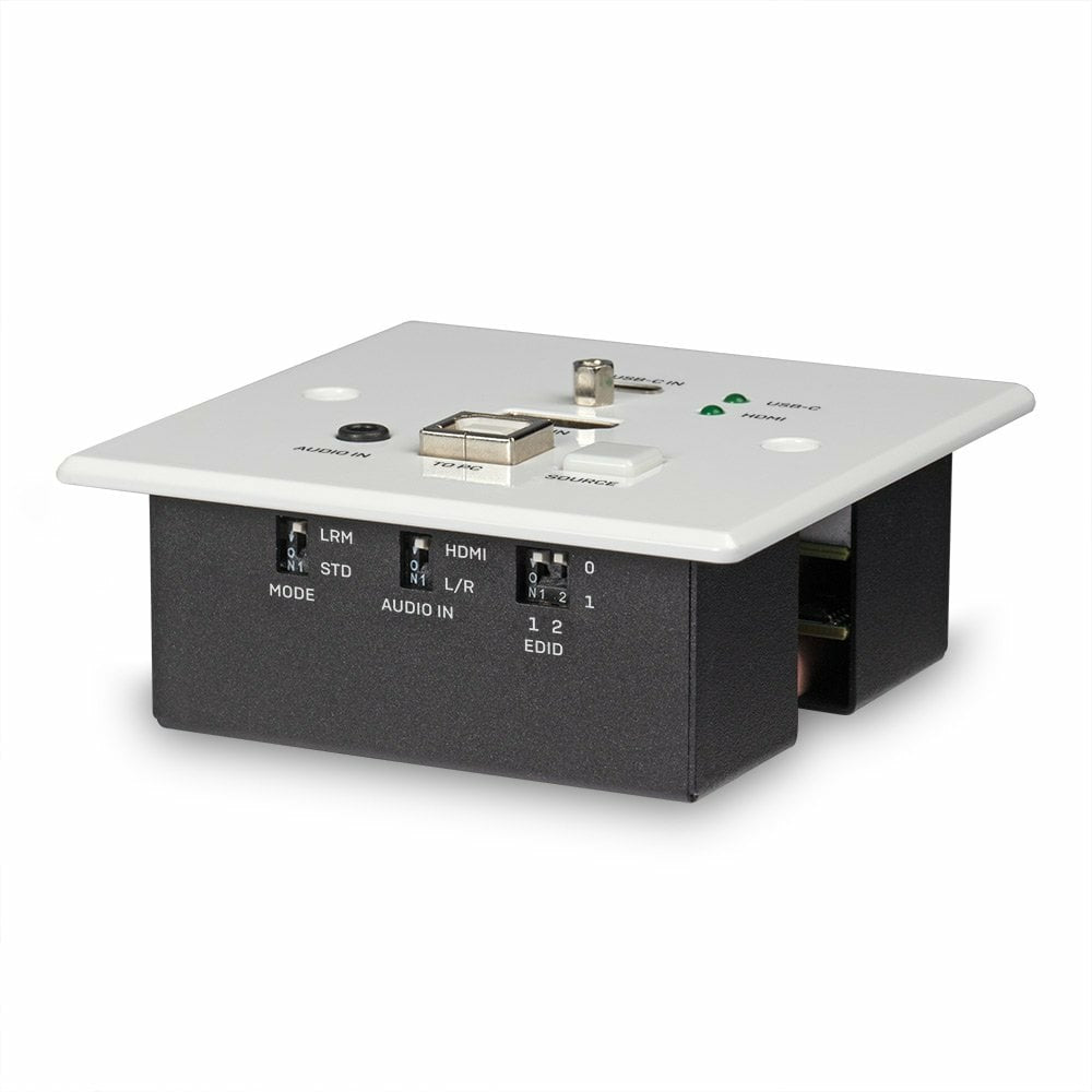 LINDY 150m HDMI and TypeC HDBT UK WallPlate KVM Extender