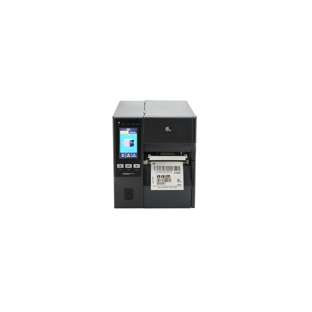 Zebra ZT411 imprimante pour étiquettes Transfert thermique 203 x 203 DPI 356 mm/sec Avec fil &sans fil Ethernet/LAN Bluetooth