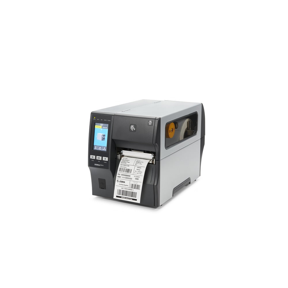 Zebra ZT411 imprimante pour étiquettes Transfert thermique 203 x 203 DPI 356 mm/sec Avec fil &sans fil Ethernet/LAN Bluetooth