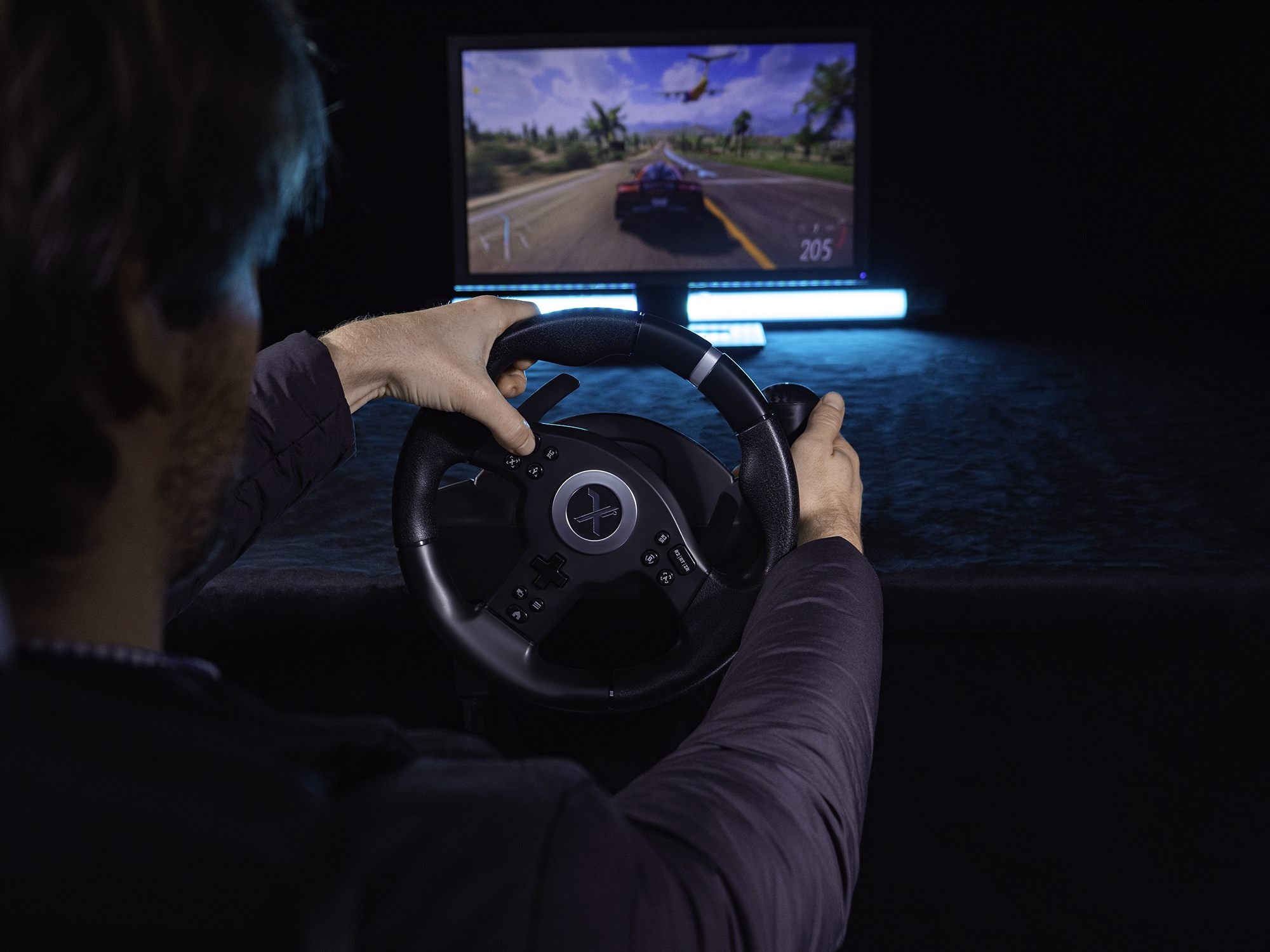 LEXIP - XDRIVE-350 MULTIPLATFORM STEERING WHEEL