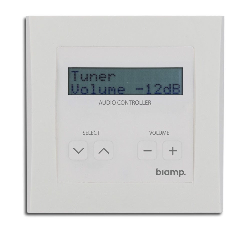 Biamp Digital  wall control with 2 line LCD display