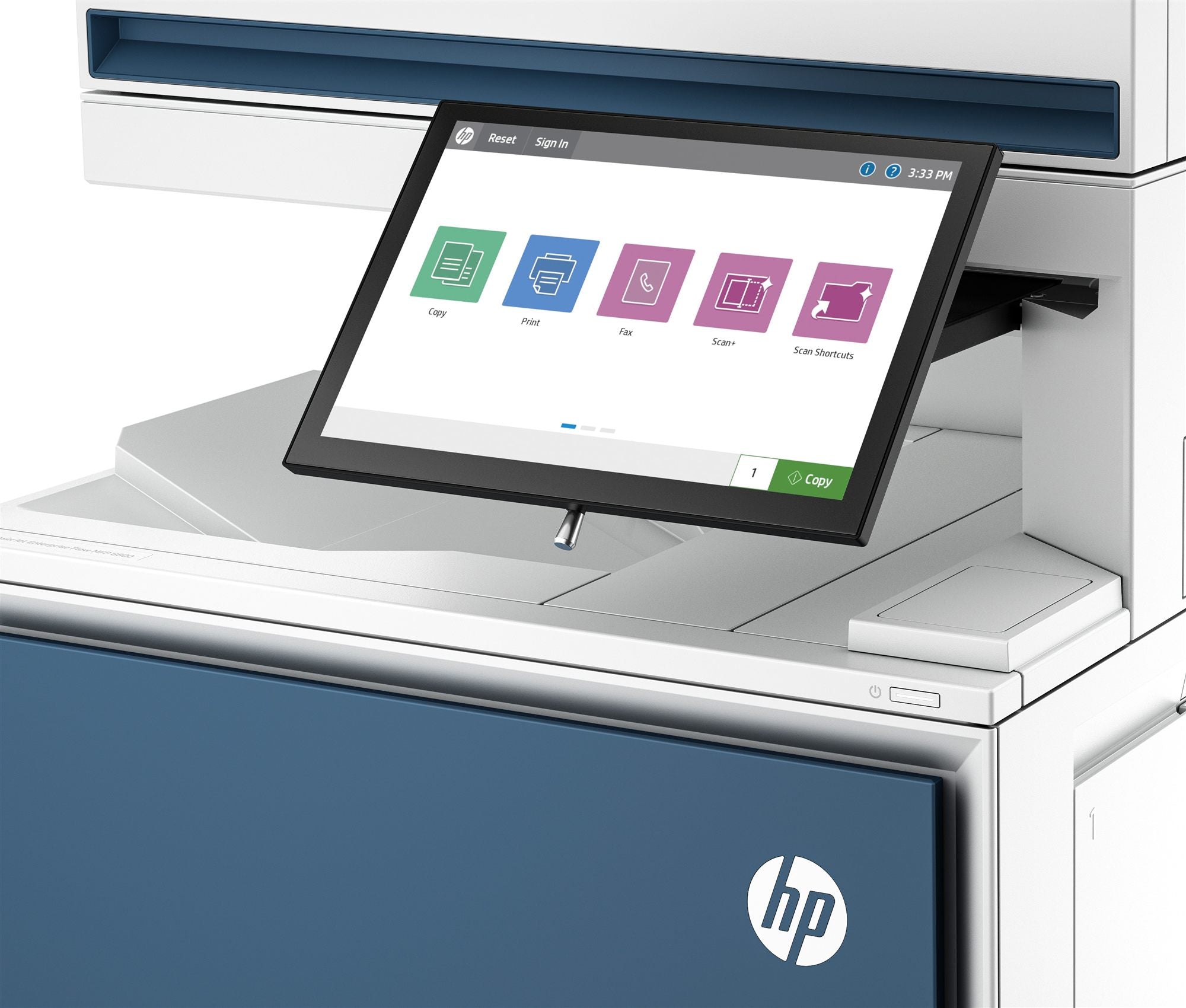 HP LaserJet Enterprise Flow MFP 6800zf MFP colour laser A4 52ppm Copy 52ppm Print 650sheets LAN