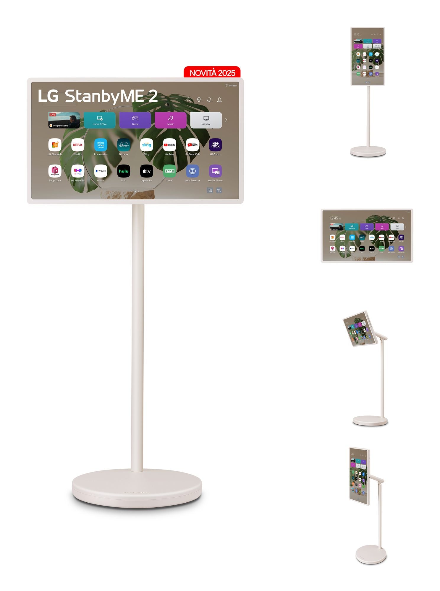 LG StandByMe.2 IPS panel QHD 27in  a8 AI Processor webOS 24