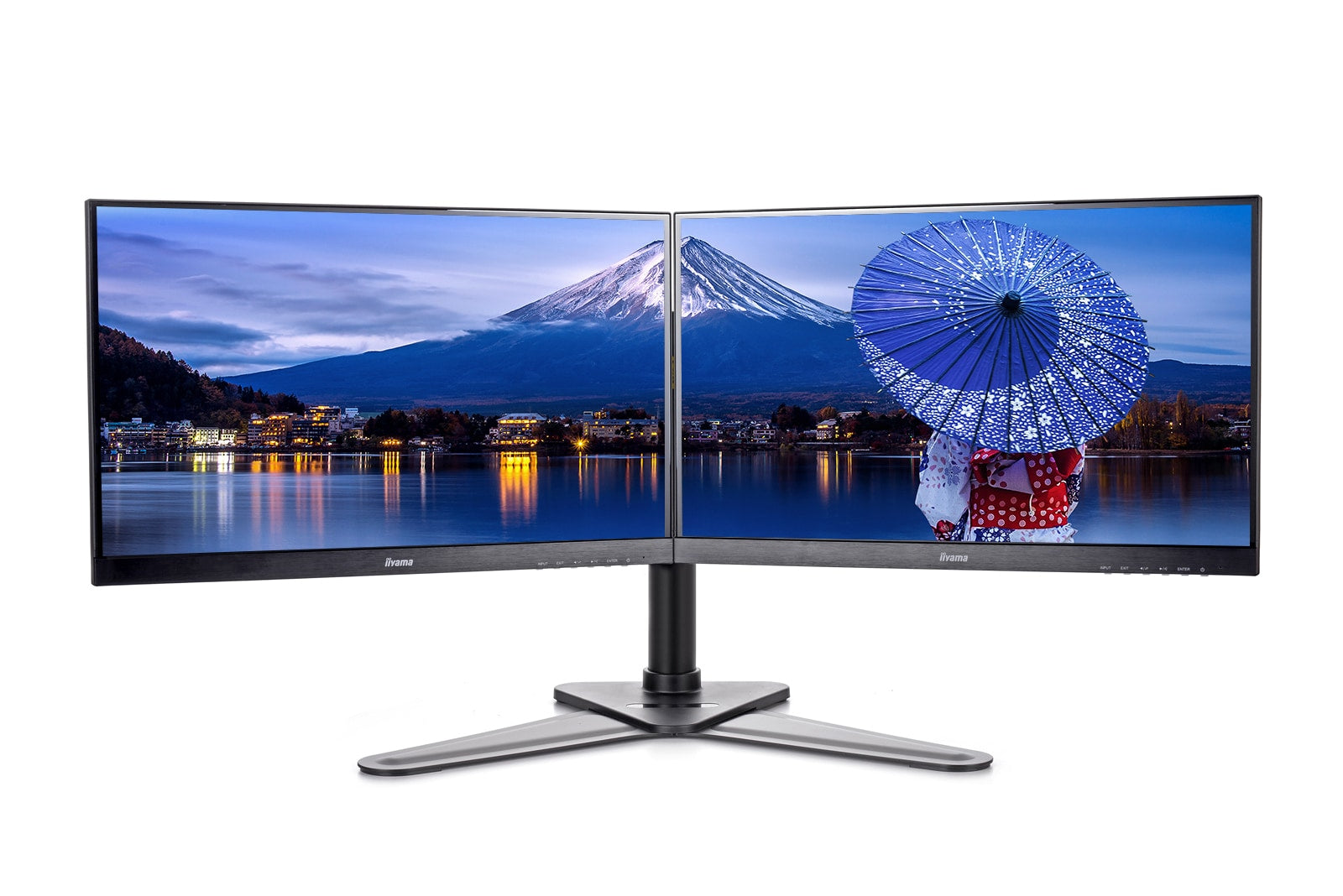 DS1002D-B1 Desk Stand 10"~30" VESA 75x75