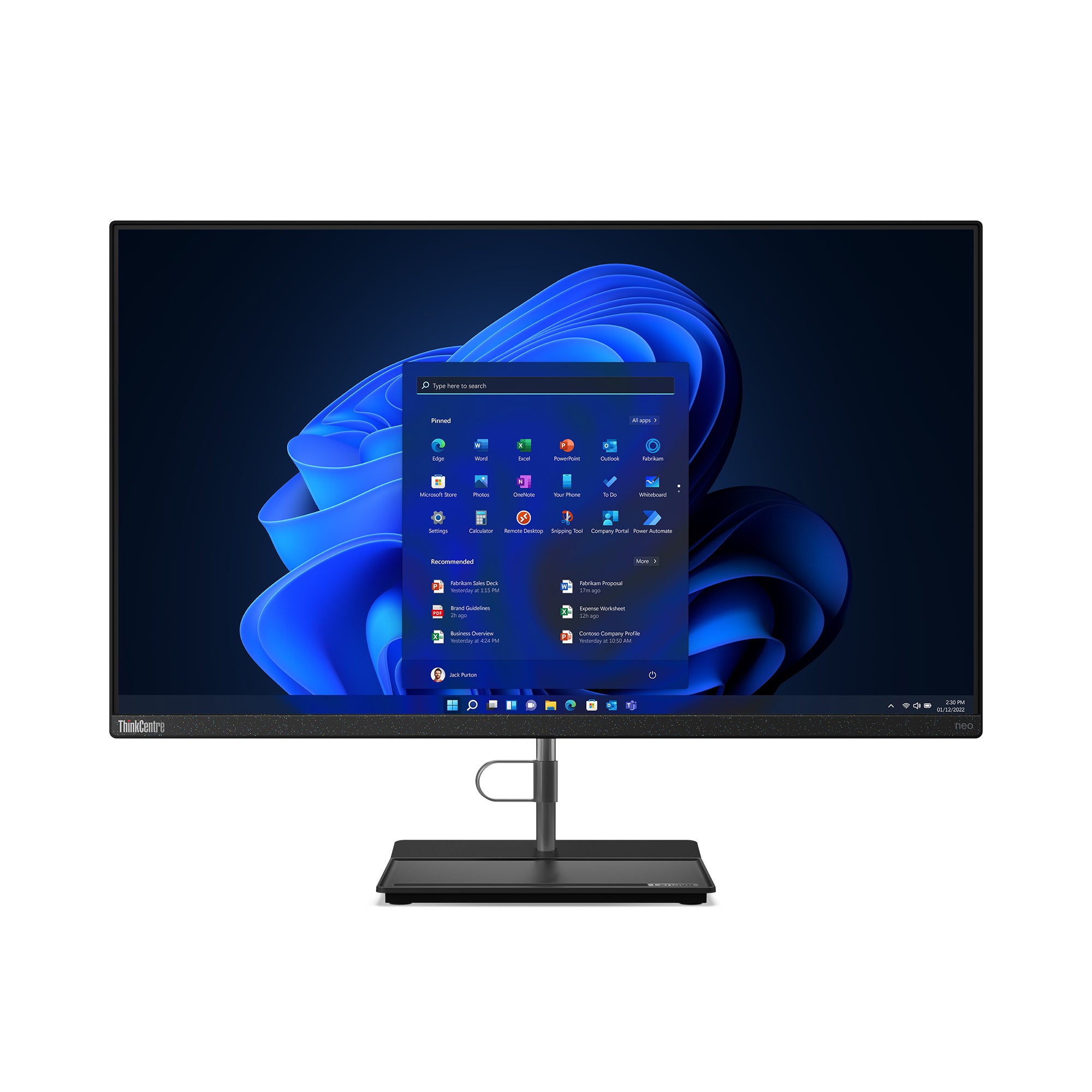 LENOVO ThinkCentre neo 30a 27 Gen 4 Intel Core i5-13420H 27p FHD 16Go 512Go SSD M.2 2280 PCIe Intel UHD Graphics W11P 3YR Onsite