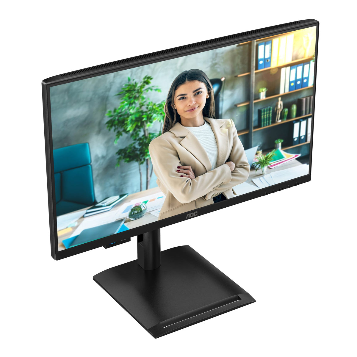 AOC 24P4U 23.8p FHD IPS 120Hz 4ms HDMI DP USB 3.2x4 Height