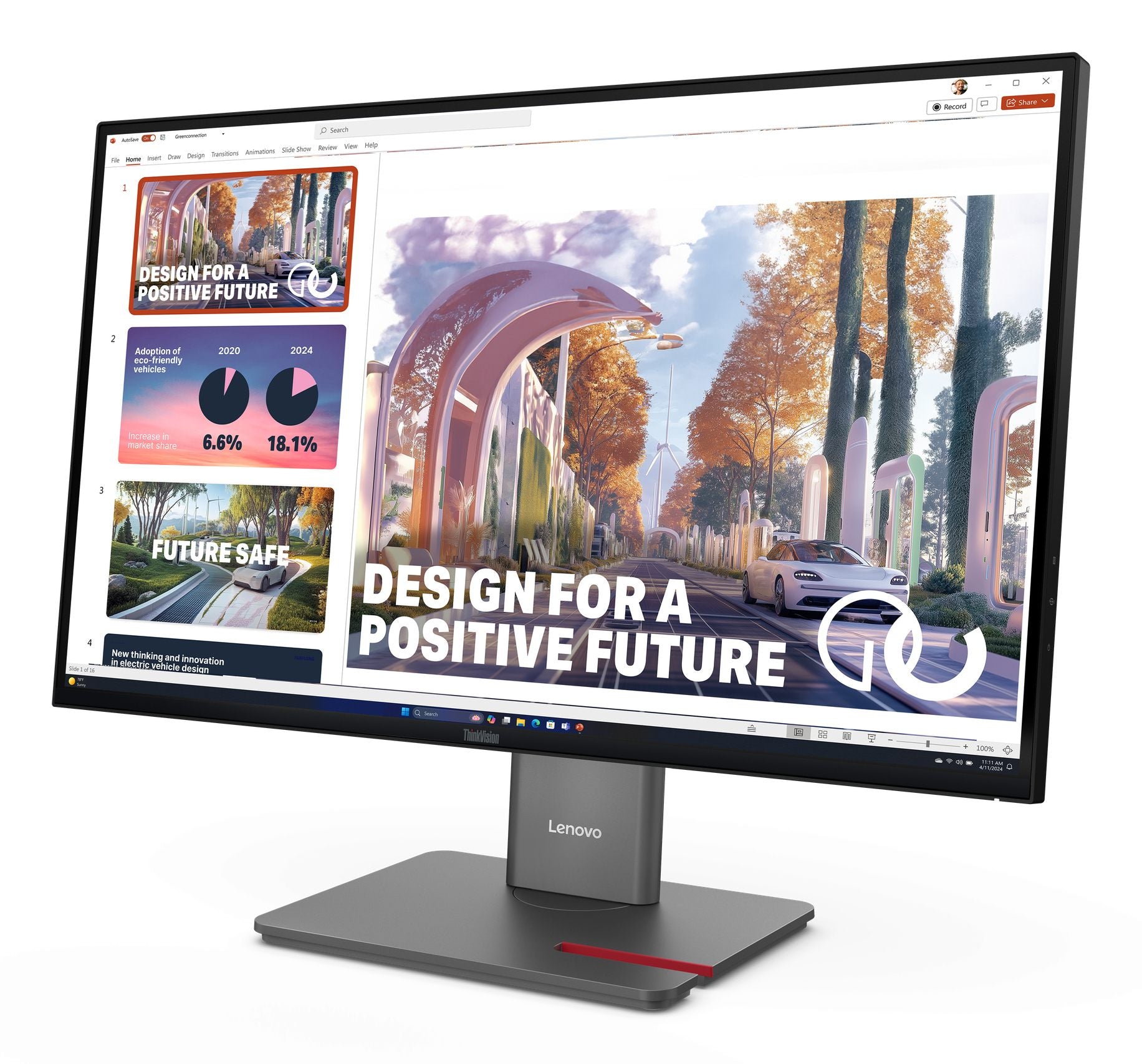 LENOVO ThinkVision P27QD-40 27p Monitor HDMI
