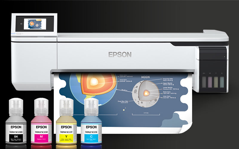 EPSON SureColor SC-T3100X 24inch large-format printer colour ink-jet Roll A1 61.0cm 2400x1200dpi Gigabit LAN Wi-Fi USB 3.0 Cutter