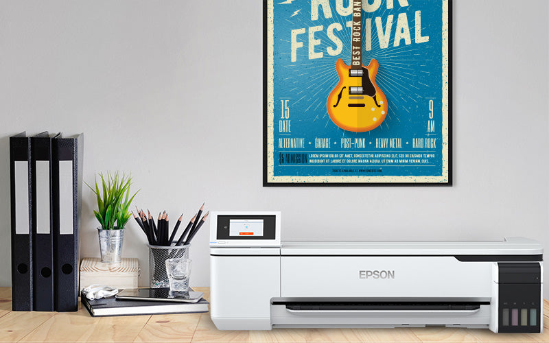 EPSON SureColor SC-T3100X 24inch large-format printer colour ink-jet Roll A1 61.0cm 2400x1200dpi Gigabit LAN Wi-Fi USB 3.0 Cutter