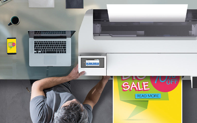 EPSON SureColor SC-T3100X 24inch large-format printer colour ink-jet Roll A1 61.0cm 2400x1200dpi Gigabit LAN Wi-Fi USB 3.0 Cutter
