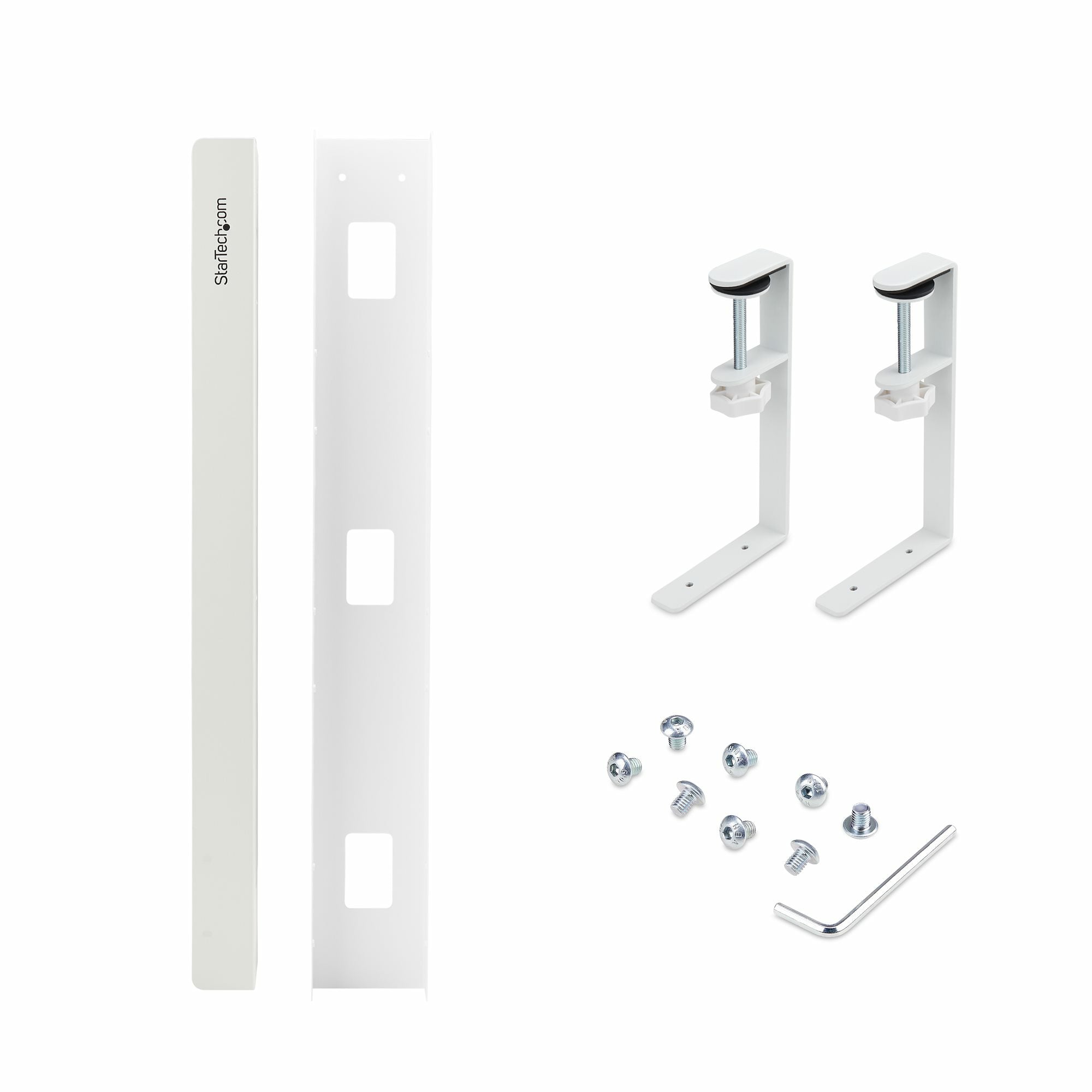 Under Desk Cable Management Tray White